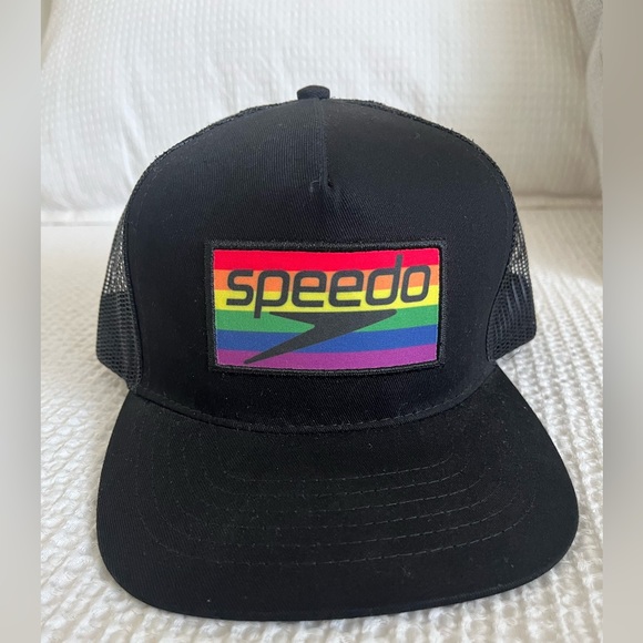 Speedo Other - Speedo Black Rainbow- Pride SnapBack Cap